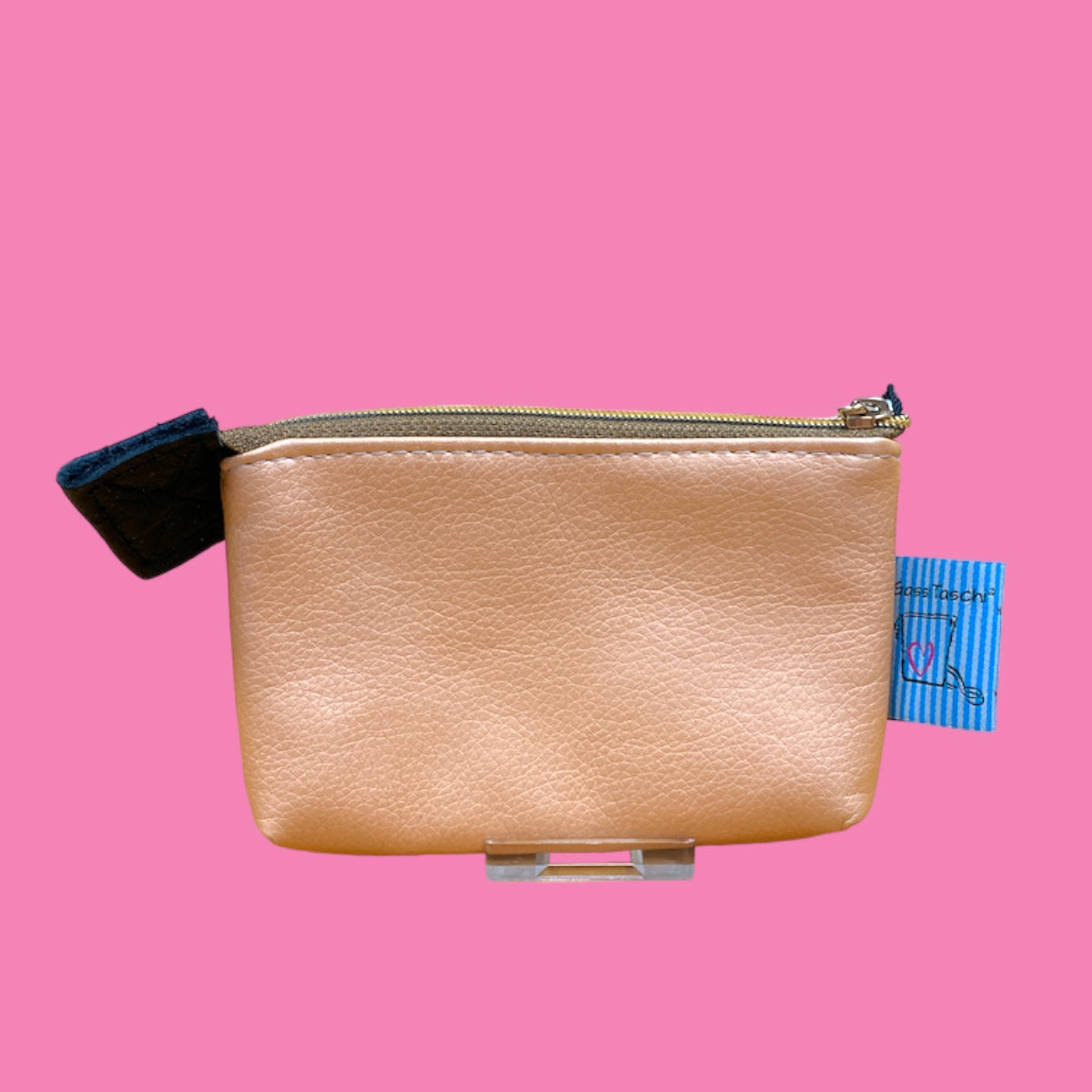MiniGeldbeutel #098 Peachy Metallic