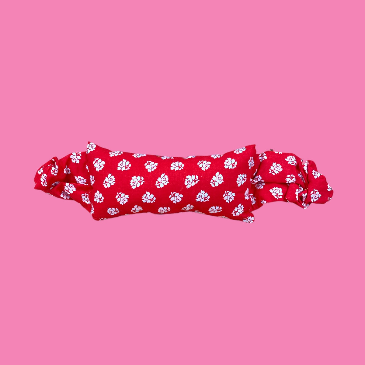 Türstopper Retro Blumen weiß rot