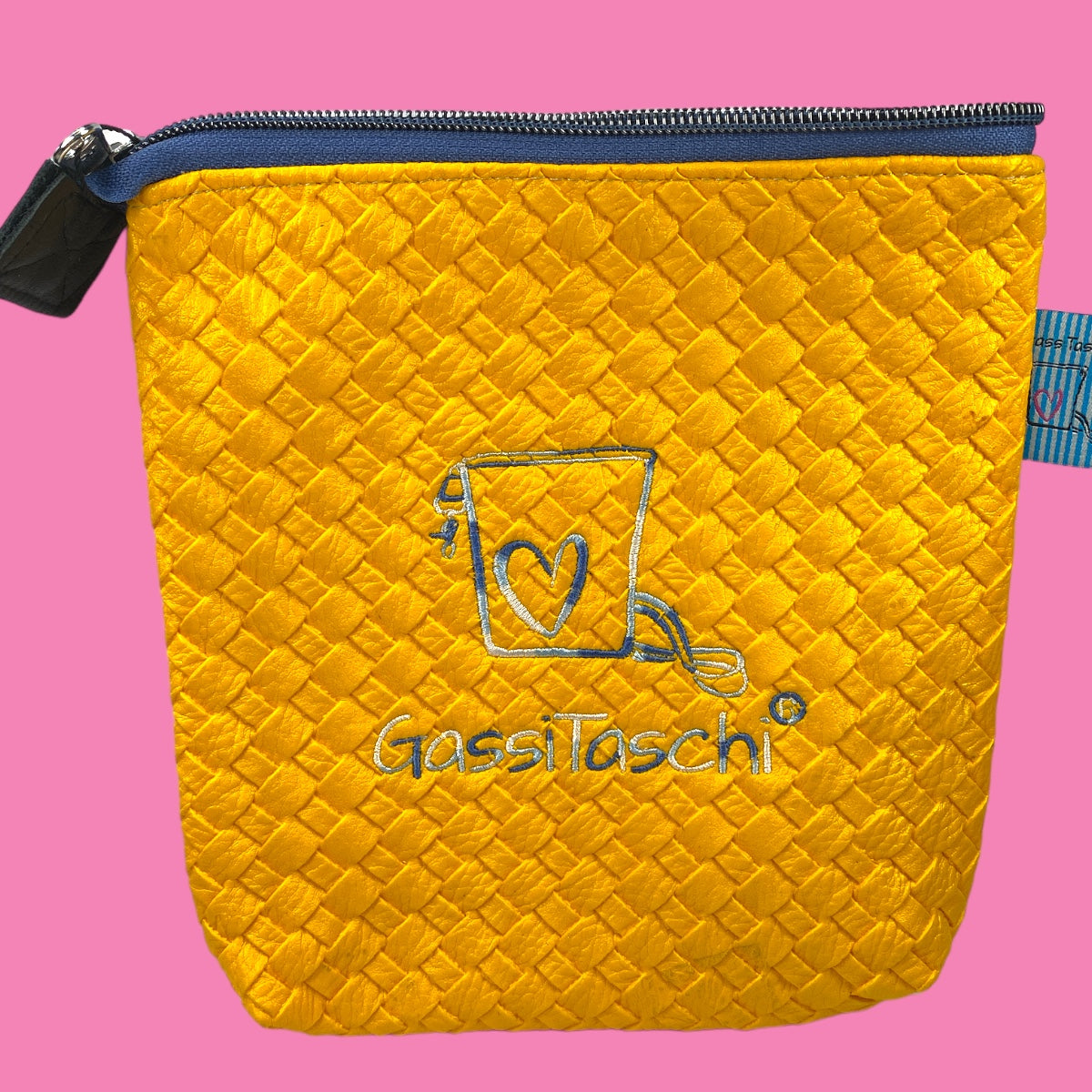All-In GassiTaschi® #122 Gelb geflochten