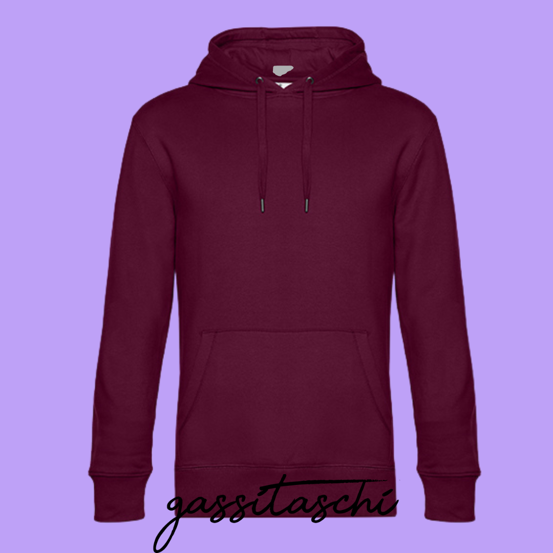Hoodie Halloween Vibes Ghost Bordeaux Größe L
