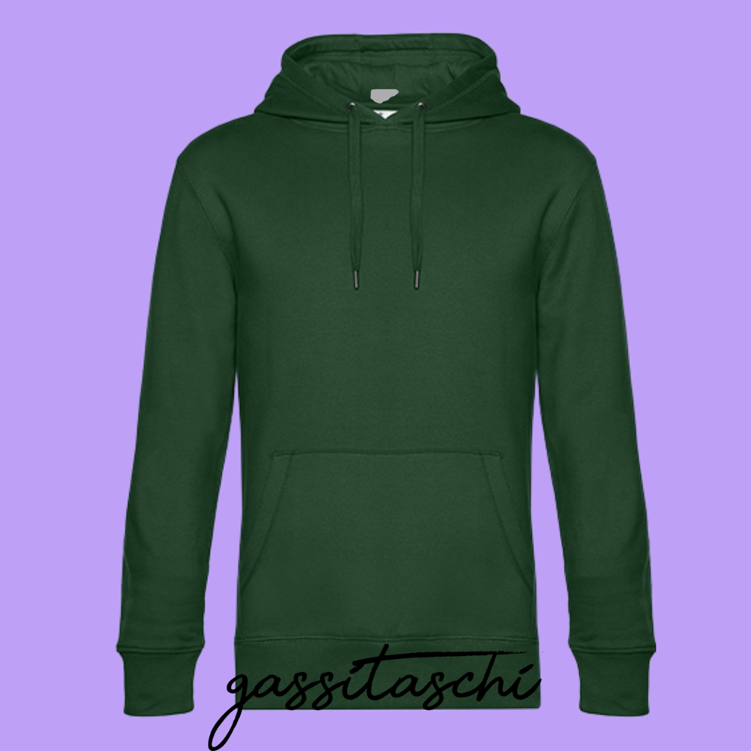 Hoodie Snake Lippe Flaschengrün Größe 2XL