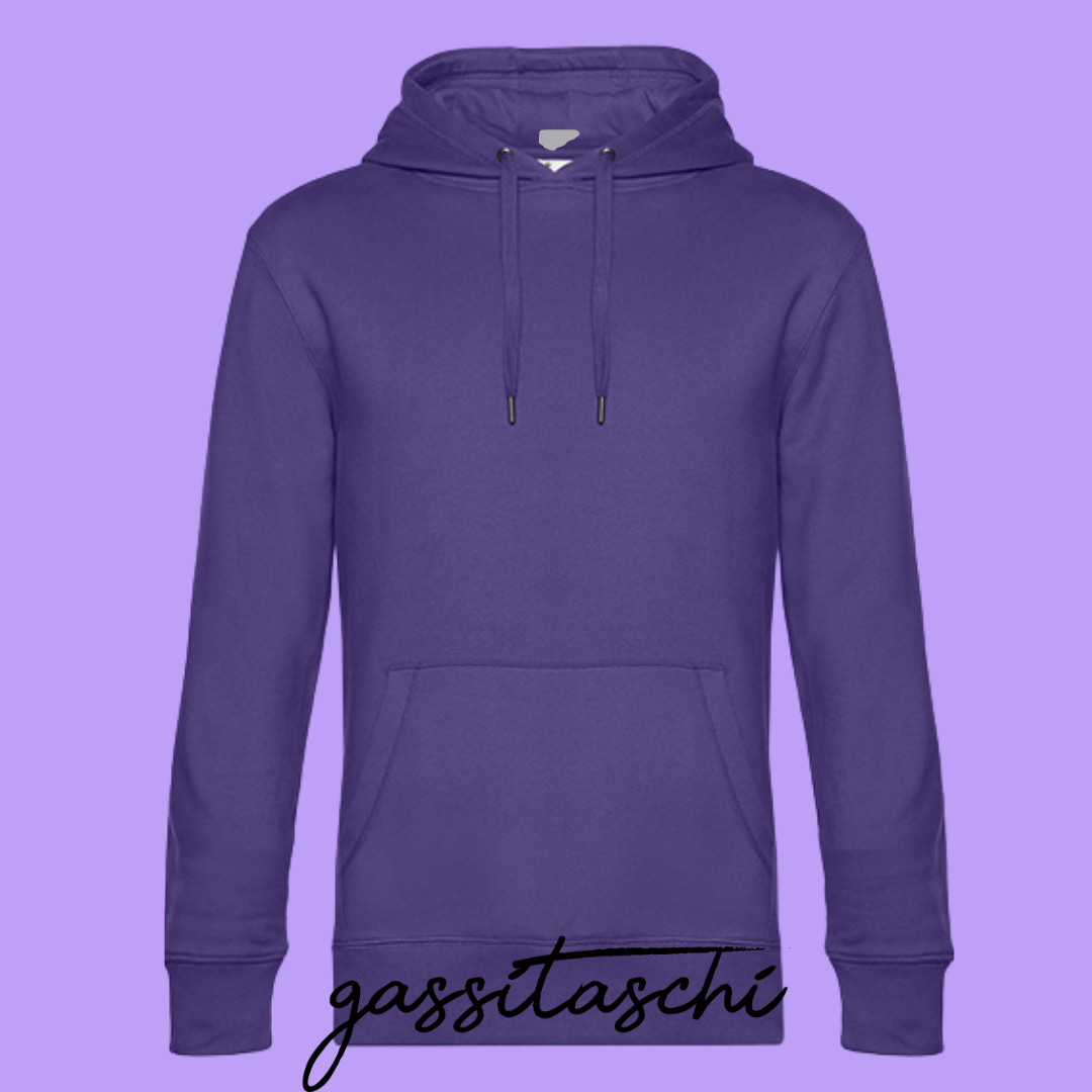 Hoodie Witch don´t kill my Vibes Lila Größe L
