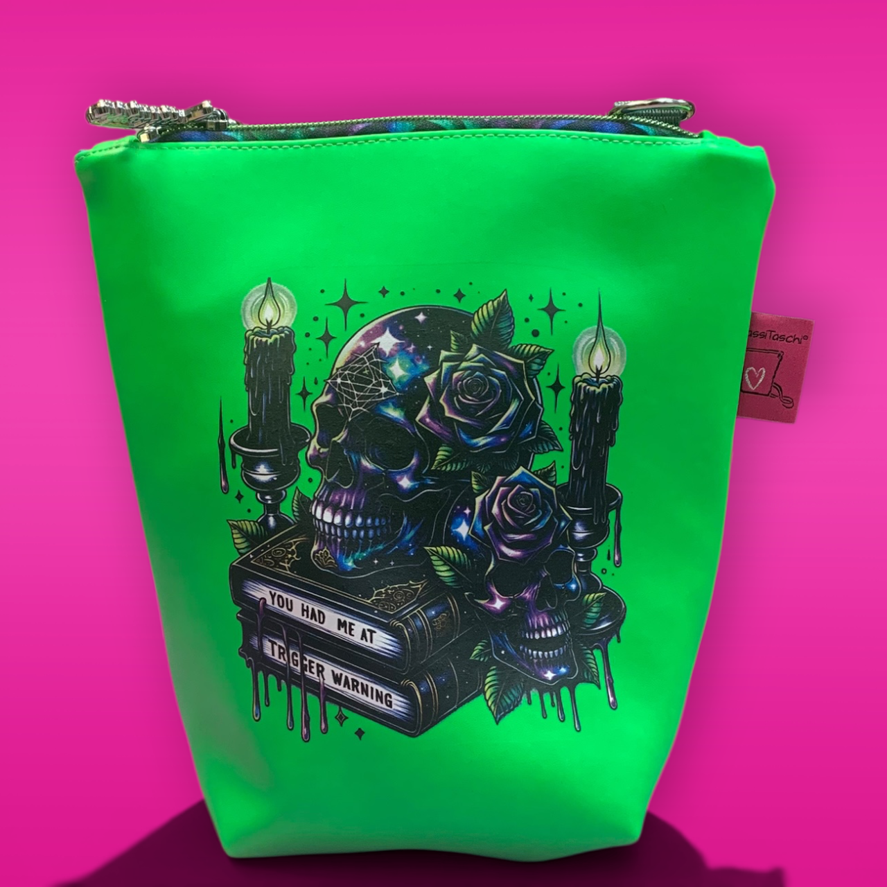 GassiTaschi® PLUS #174 Neon Grün You had me at Trigger Warning