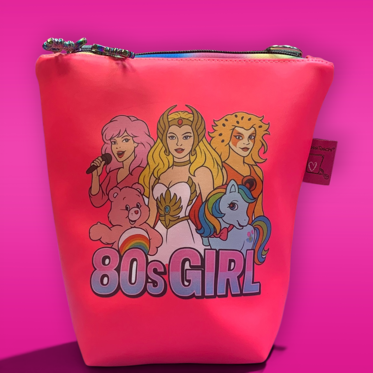 GassiTaschi® PLUS #172 Neon Pink 80´s Girl