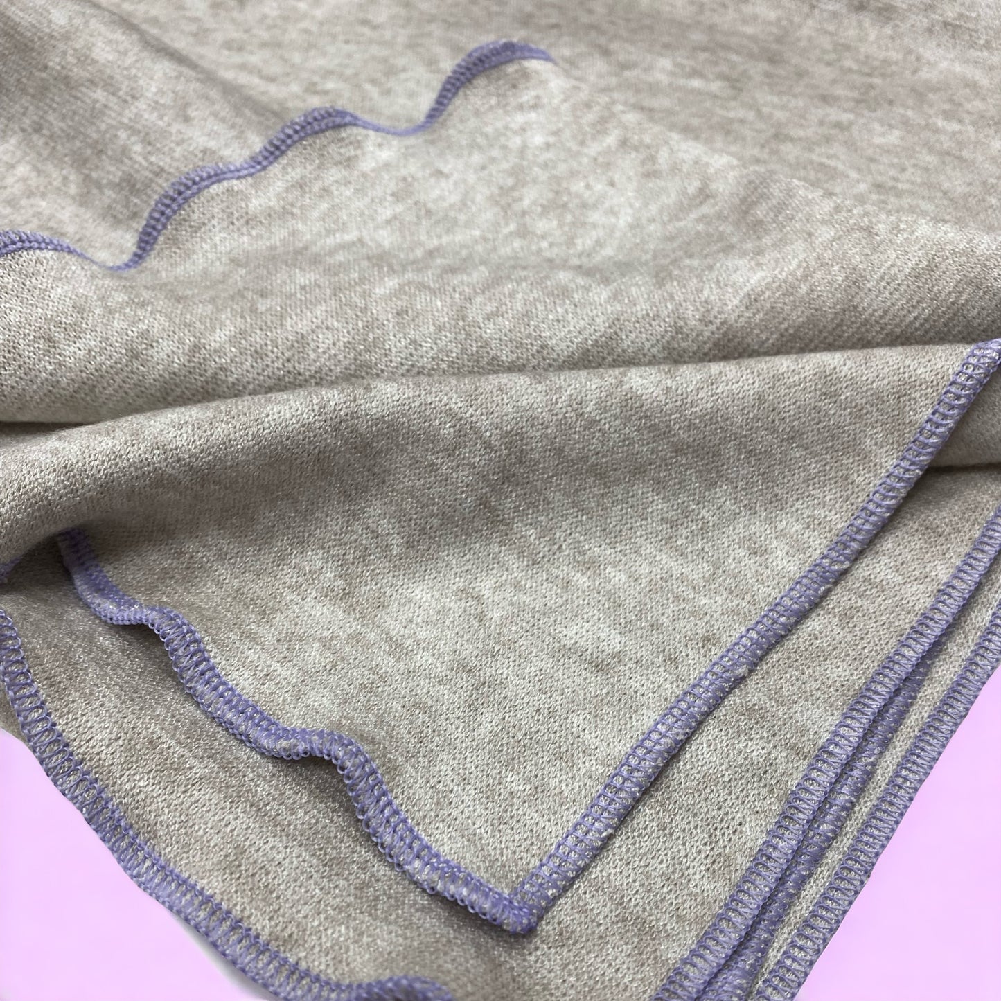 Poncho Sand / Flieder