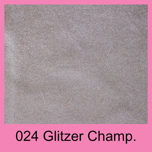 024 Glitzer Champagner