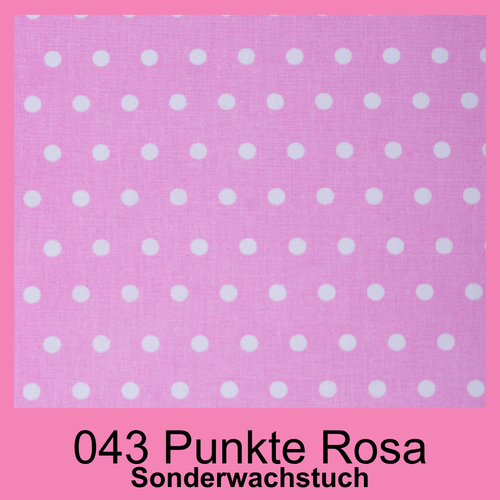 043 Punkte Weiß auf Rosa