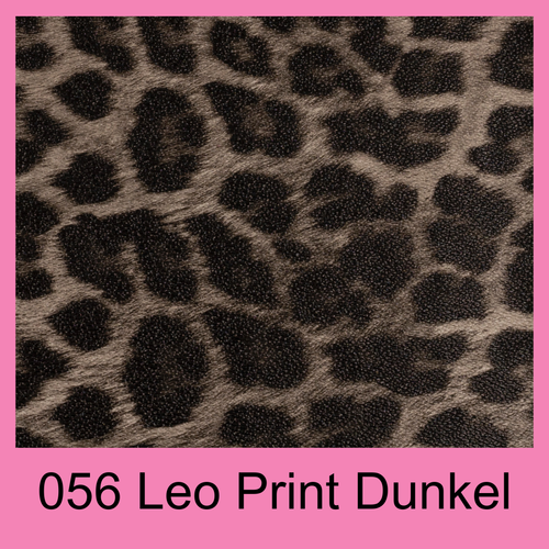 #056 Leo Print Dunkel
