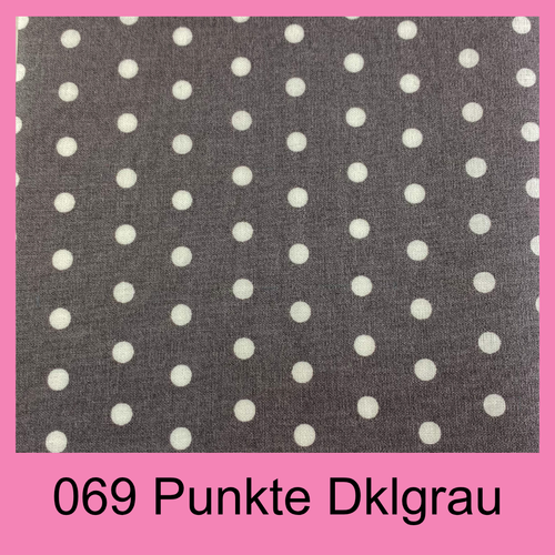 069 Punkte Weiß Dunkelgrau