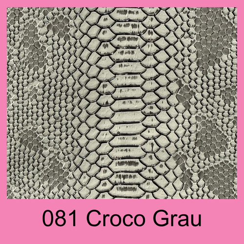#081 Croco Grau