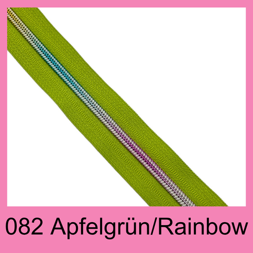 082 Apfelgrün Regenbogen
