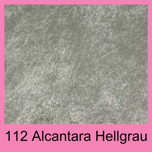 #112 Alcantara Hellgrau