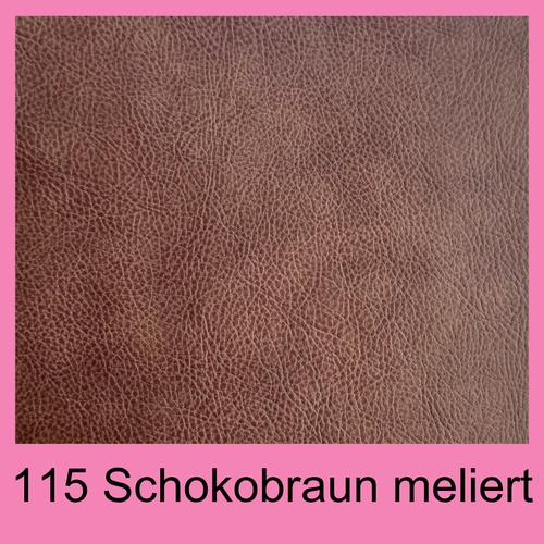 #115 Schokobraun meliert