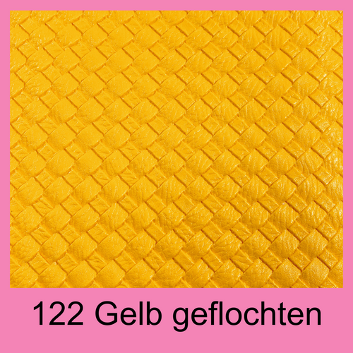 #122 Gelb geflochten