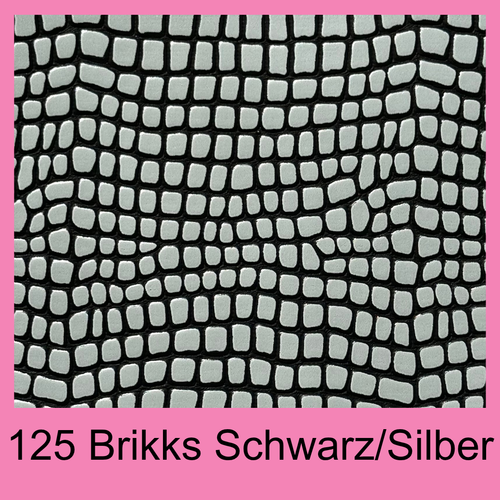 #125 Brikks Schwarz/Silber
