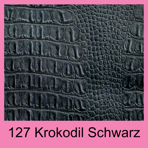 #127 Krokodil Schwarz