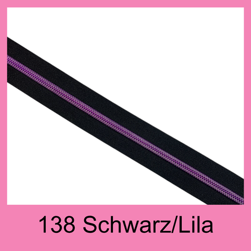 138 Schwarz Lila