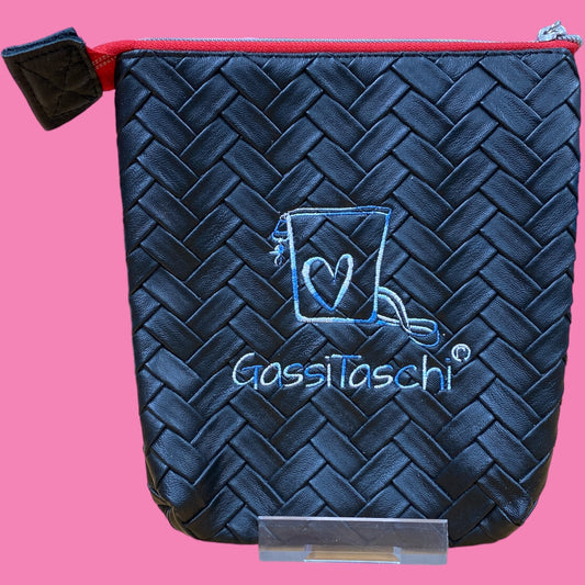 All-In GassiTaschi® #071 Zopf Schwarz Breit
