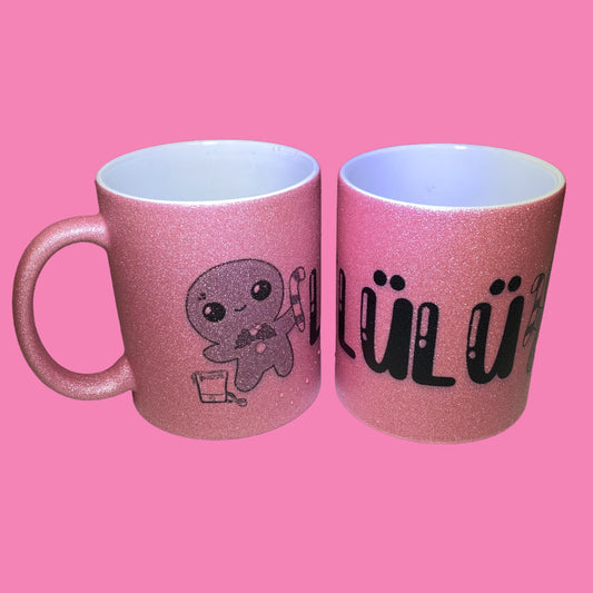 LüLü Tasse Rosa/Lila Farbverlauf