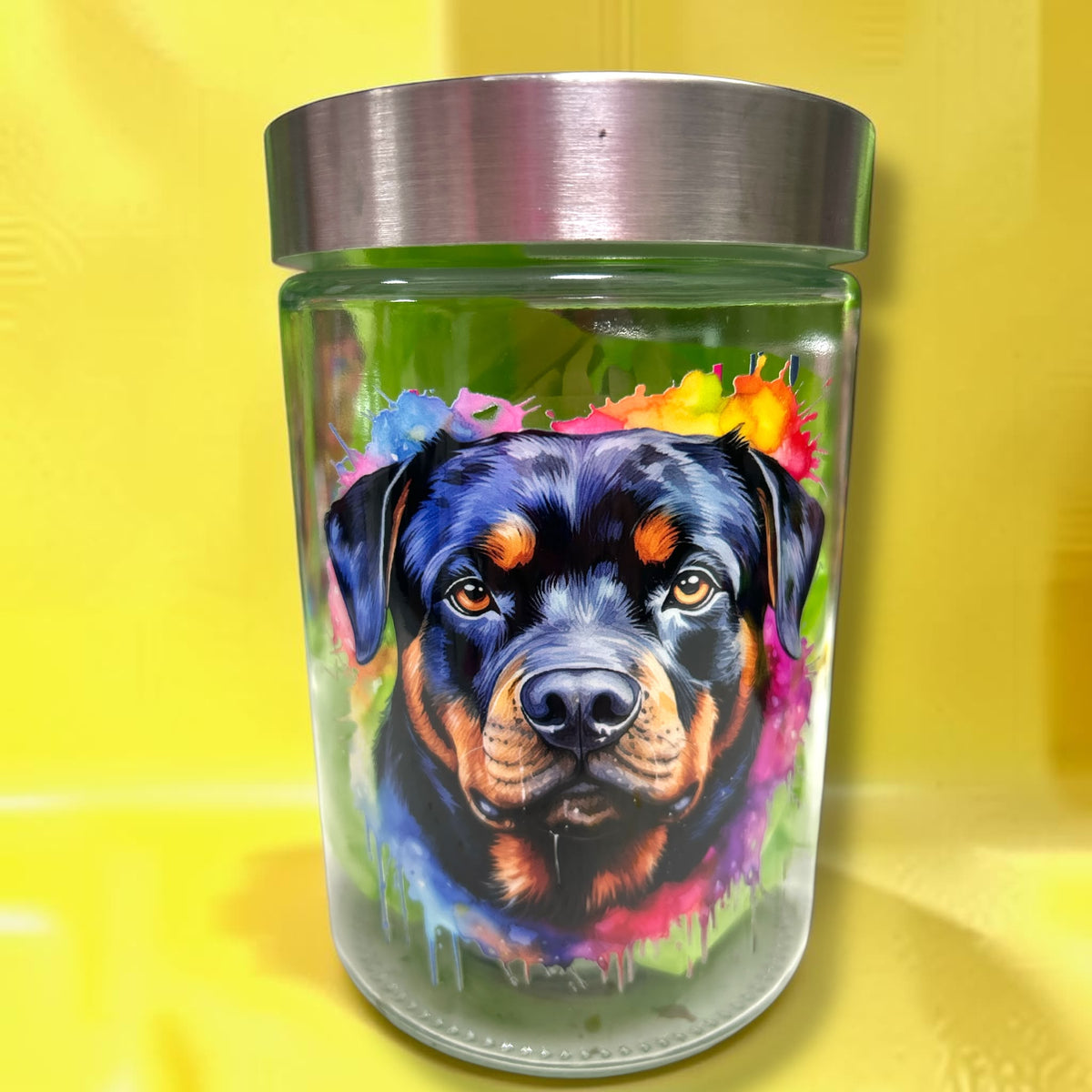 Leckerli Glas Groß Rottweiler