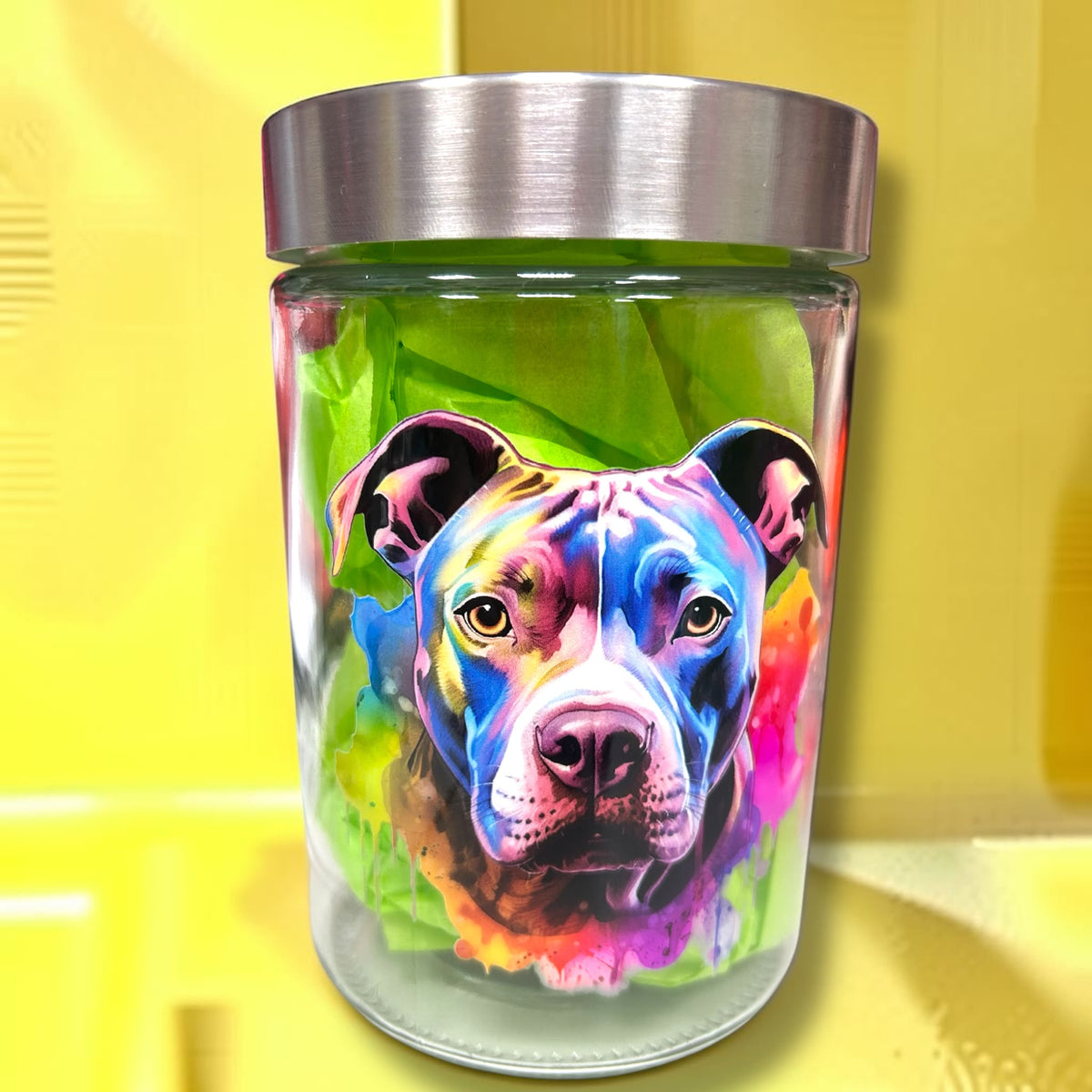 Leckerli Glas Groß AmStaff
