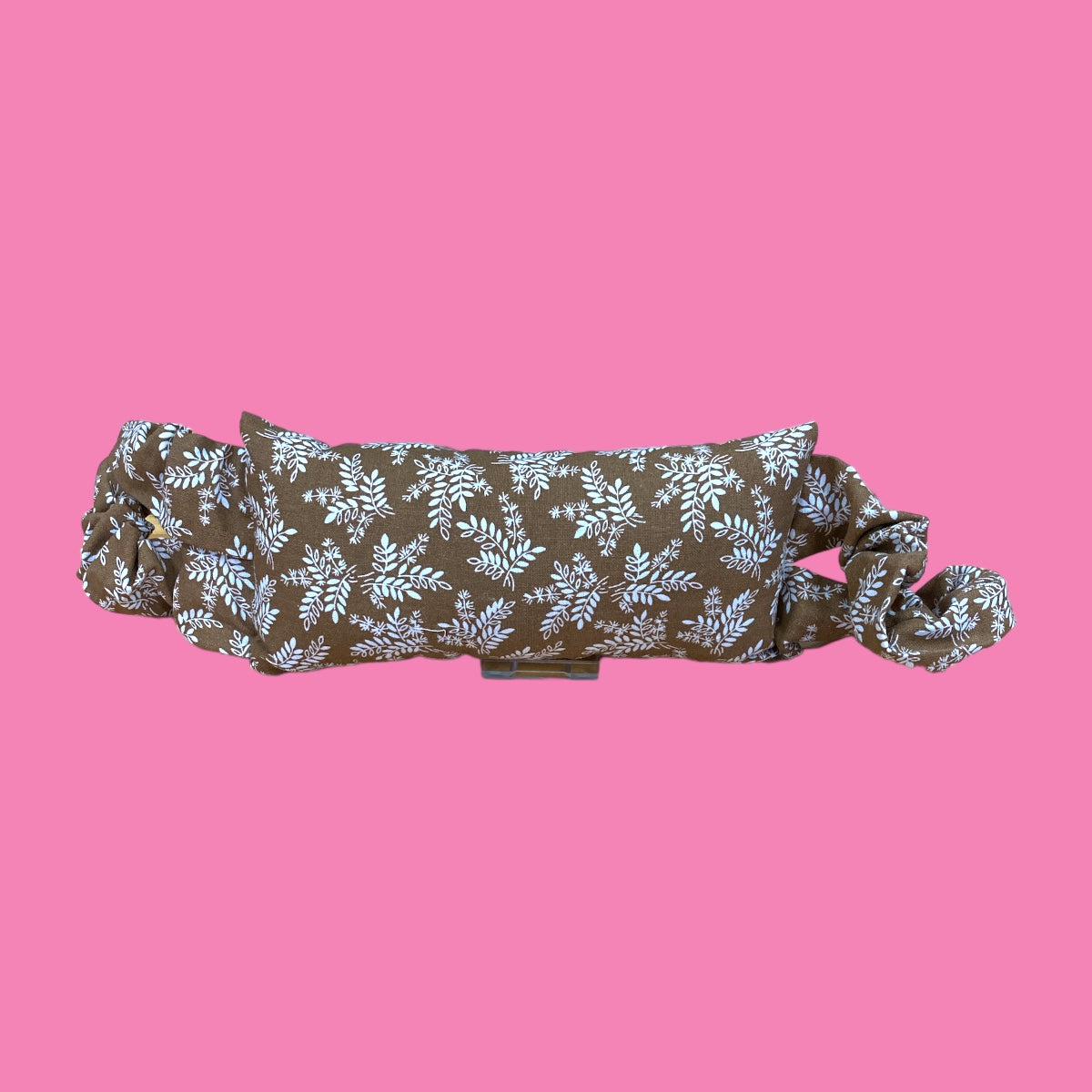 Türstopper Blätter weiß braun