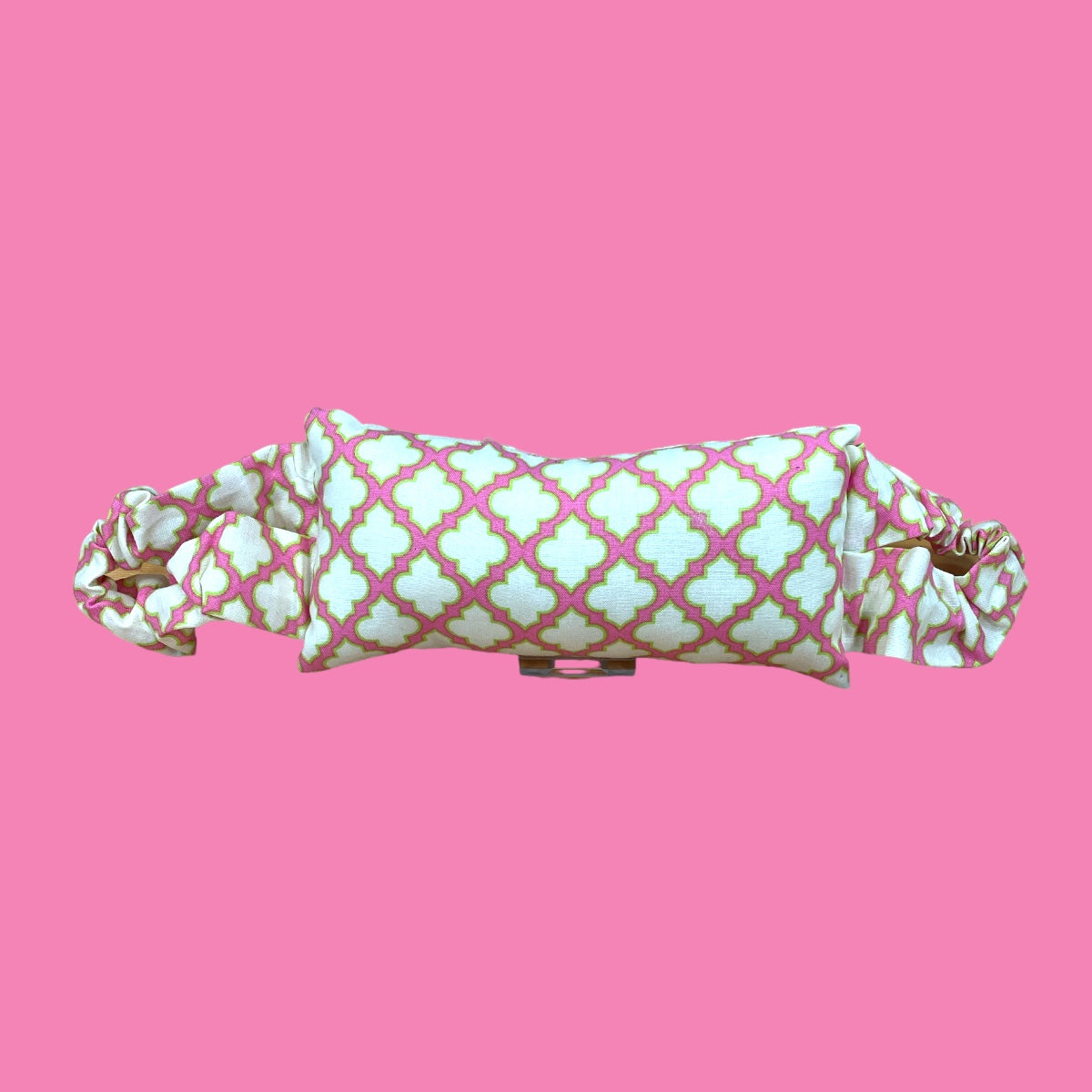 Türstopper Ornamente weiß pink