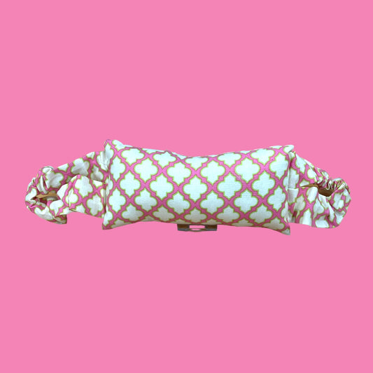 Türstopper Ornamente weiß pink