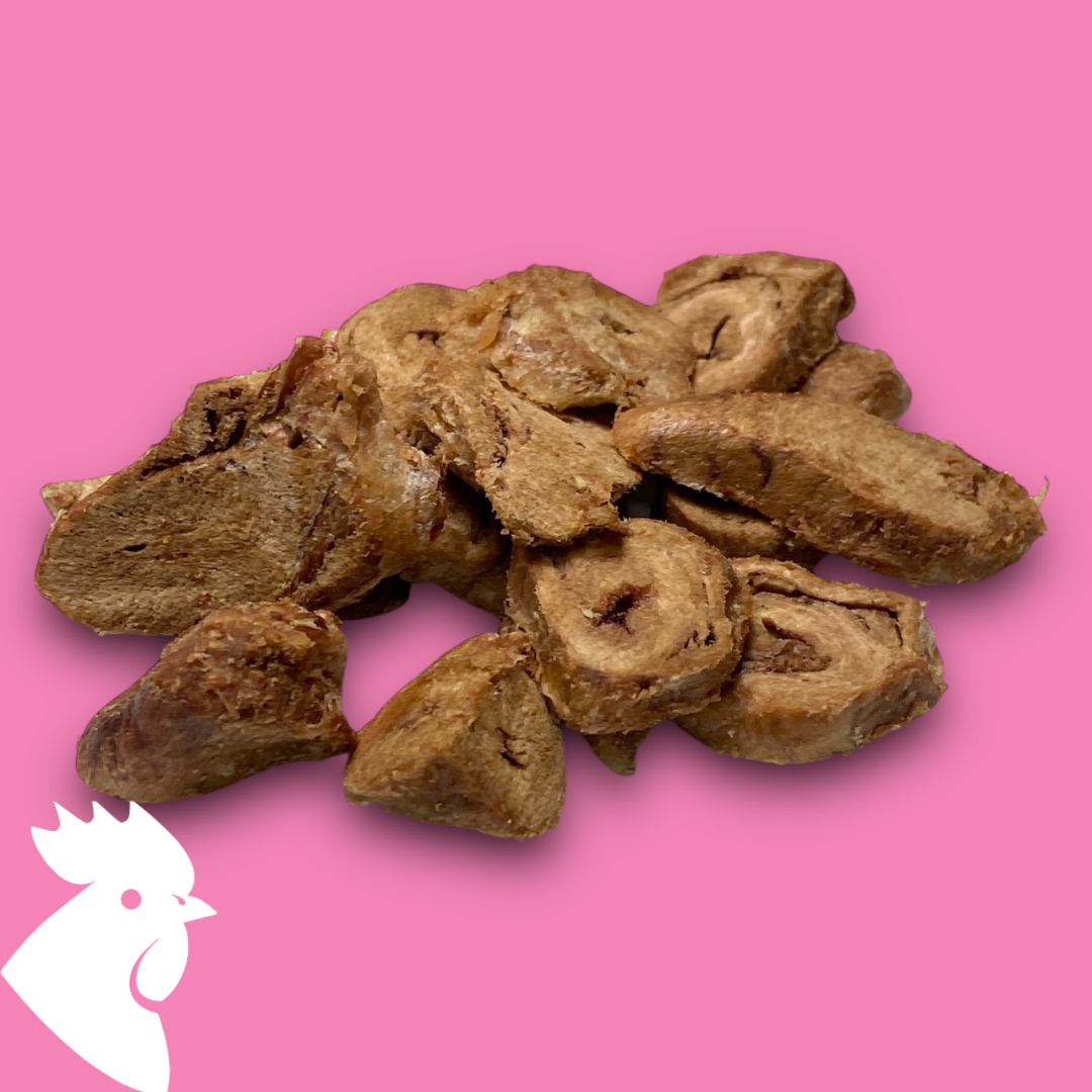 Leckerlis Hühnerherzen gefriergetrocknet 70g.