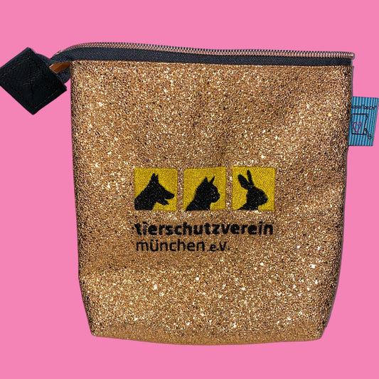 All-In GassiTaschi® #061 Geprägt Glitzer rosé Tierheim München