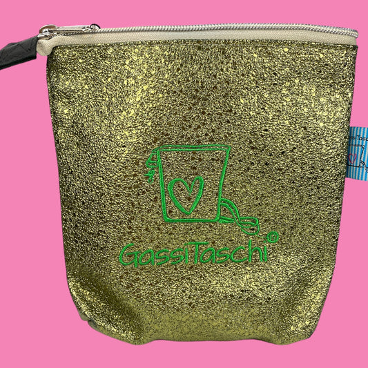 All-In GassiTaschi® #064 Geprägt Glitzer grün