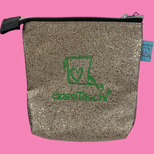 All-In GassiTaschi® #065 Geprägt Glitzer champagner
