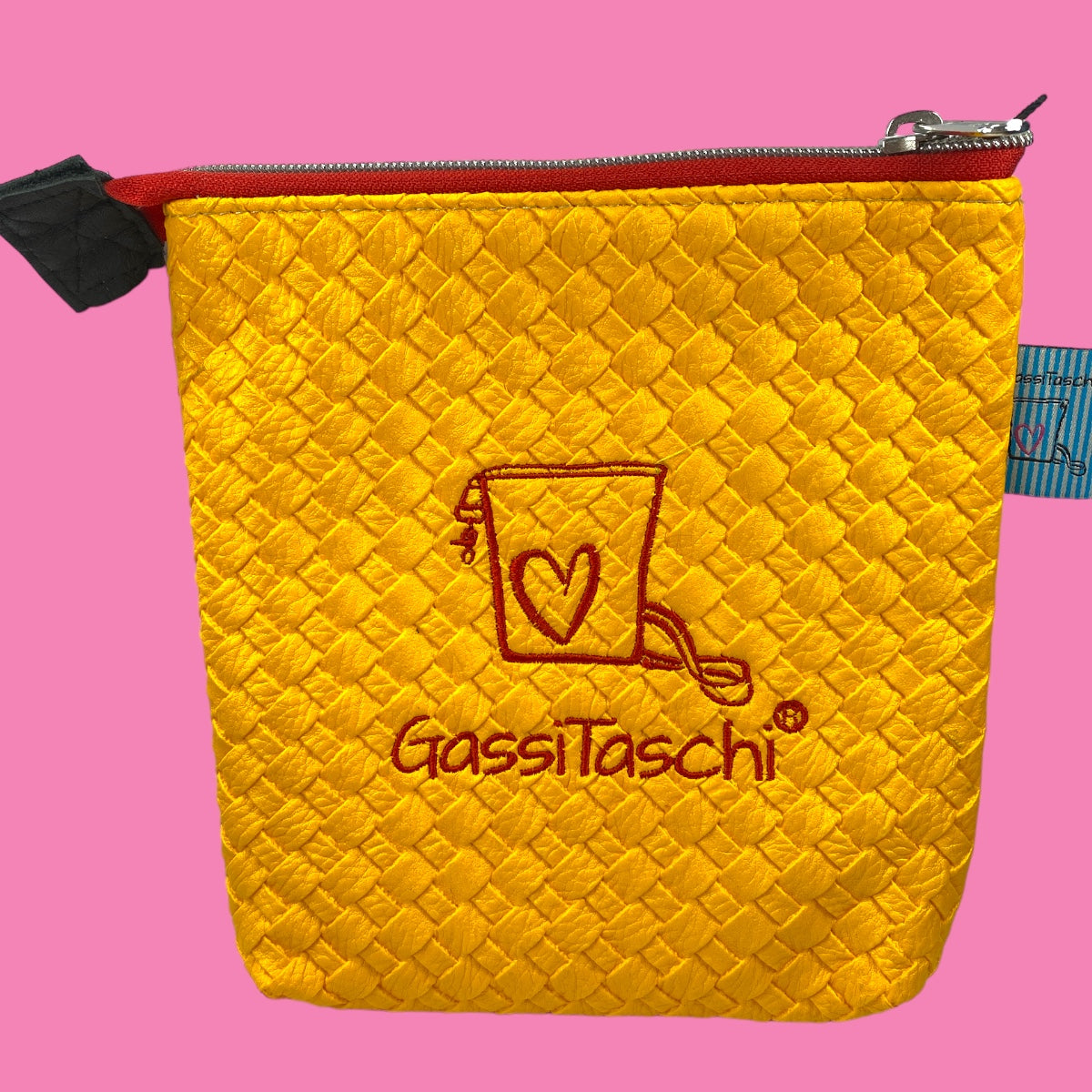 All-In GassiTaschi® #122 Gelb geflochten