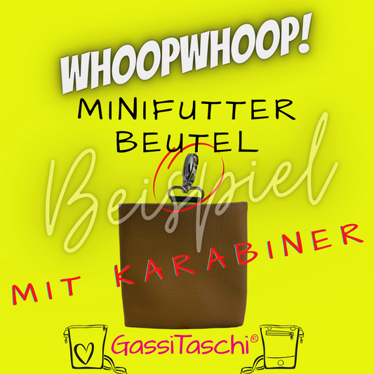 *Messe MiniFutterbeutel mit Karabiner