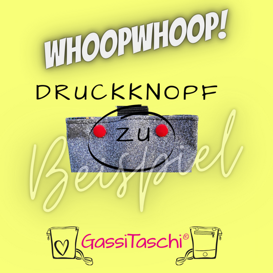 Druckknopf ZU machen