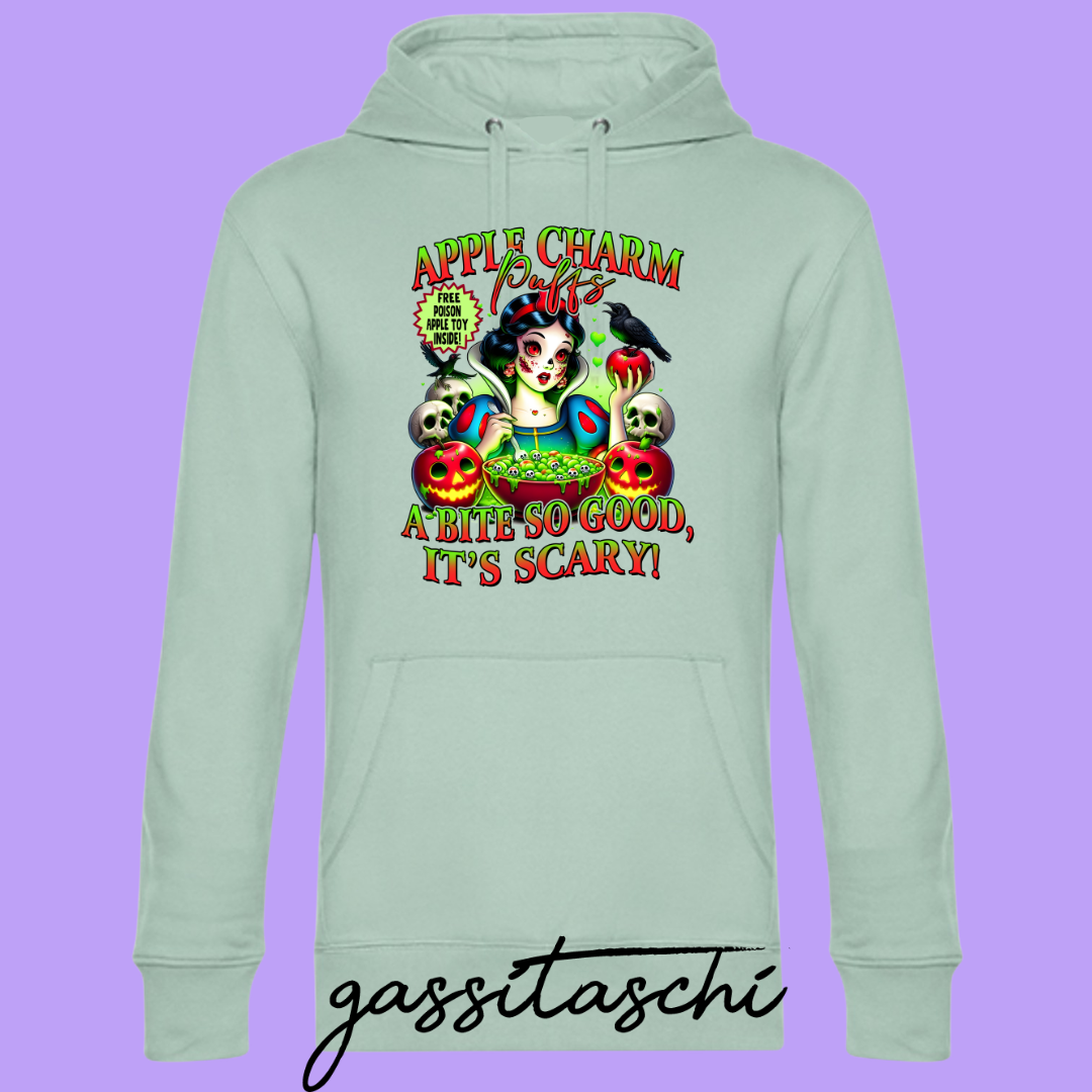 Hoodie Apple Charm Mint Größe L