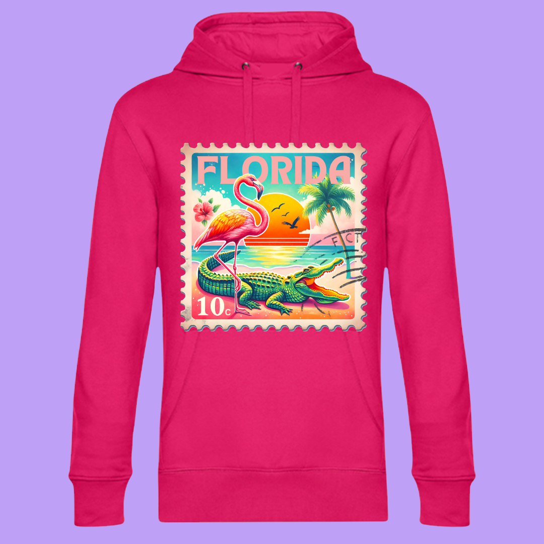 Hoodie Florida Pink Größe 2XL