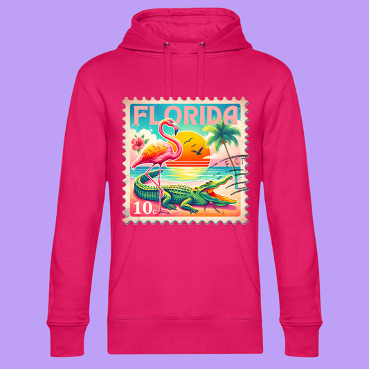 Hoodie Florida Pink Größe 2XL