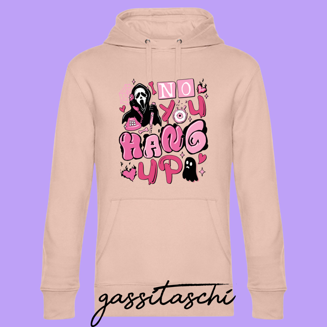 Hoodie No you hang up  Rose 2XL