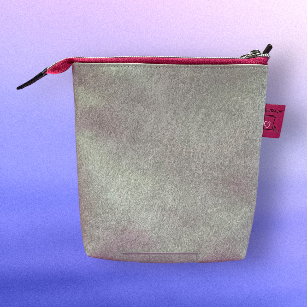 All-In GassiTaschi® #112 Alcantara hellgrau