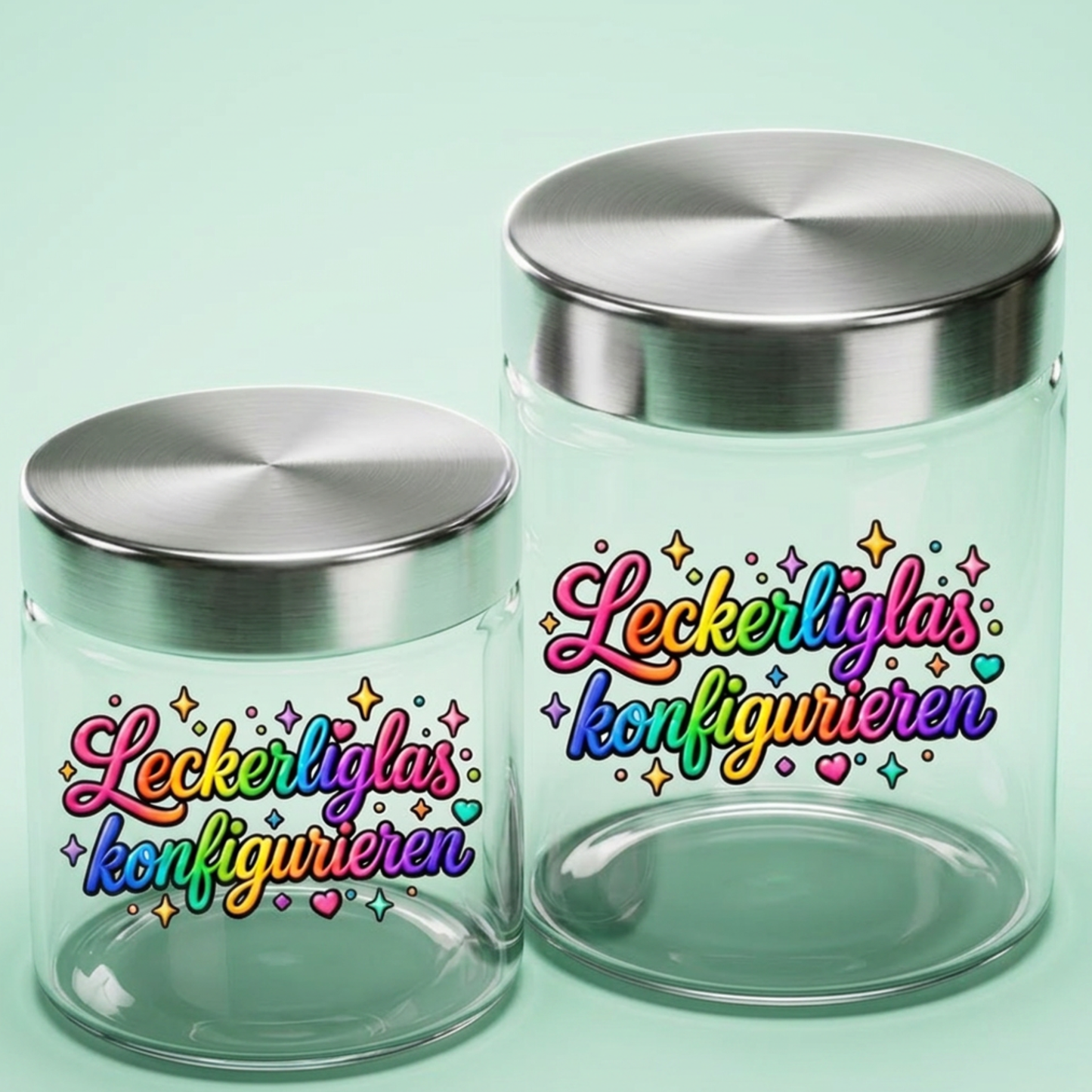 Leckerliglas konfigurieren