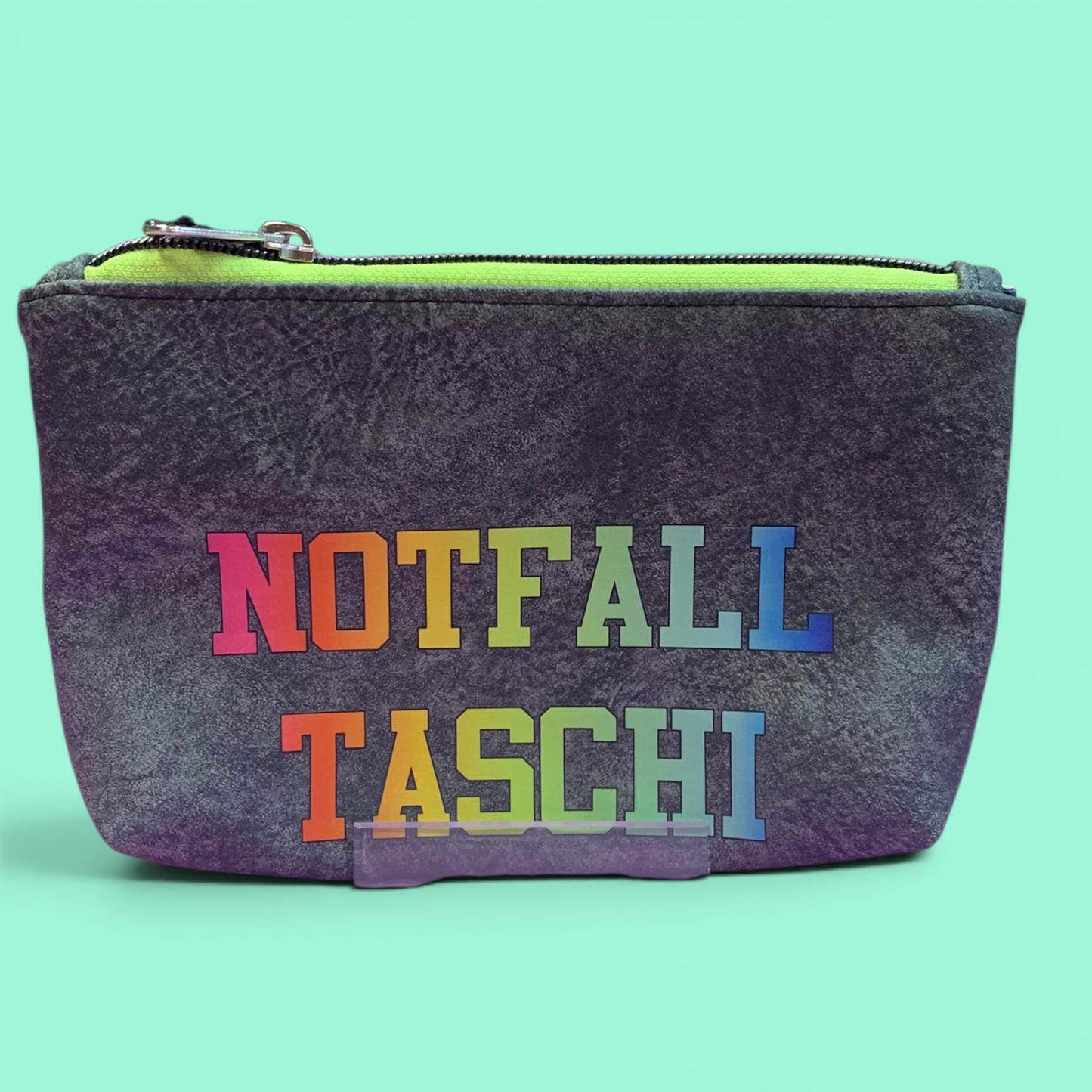 NotfallTaschi #117 Alcantara Dunkelgrau
