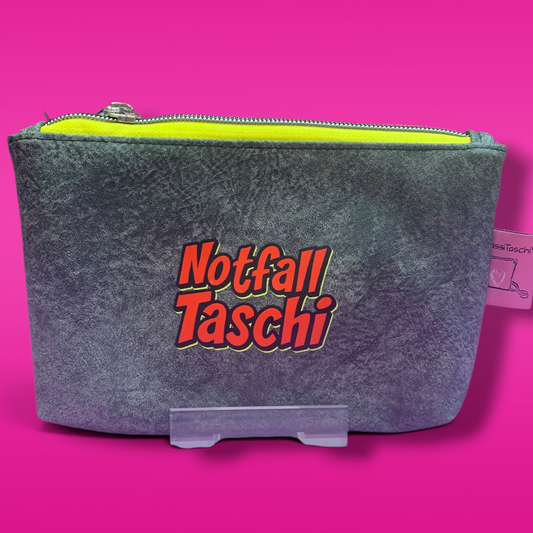 NotfallTaschi #117 Alcantara dunkelgrau