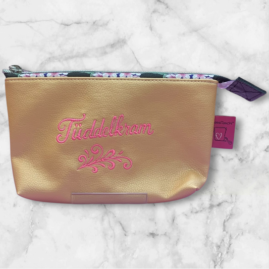 NotfallTaschi #098 Peachy metallic Tüddelkram