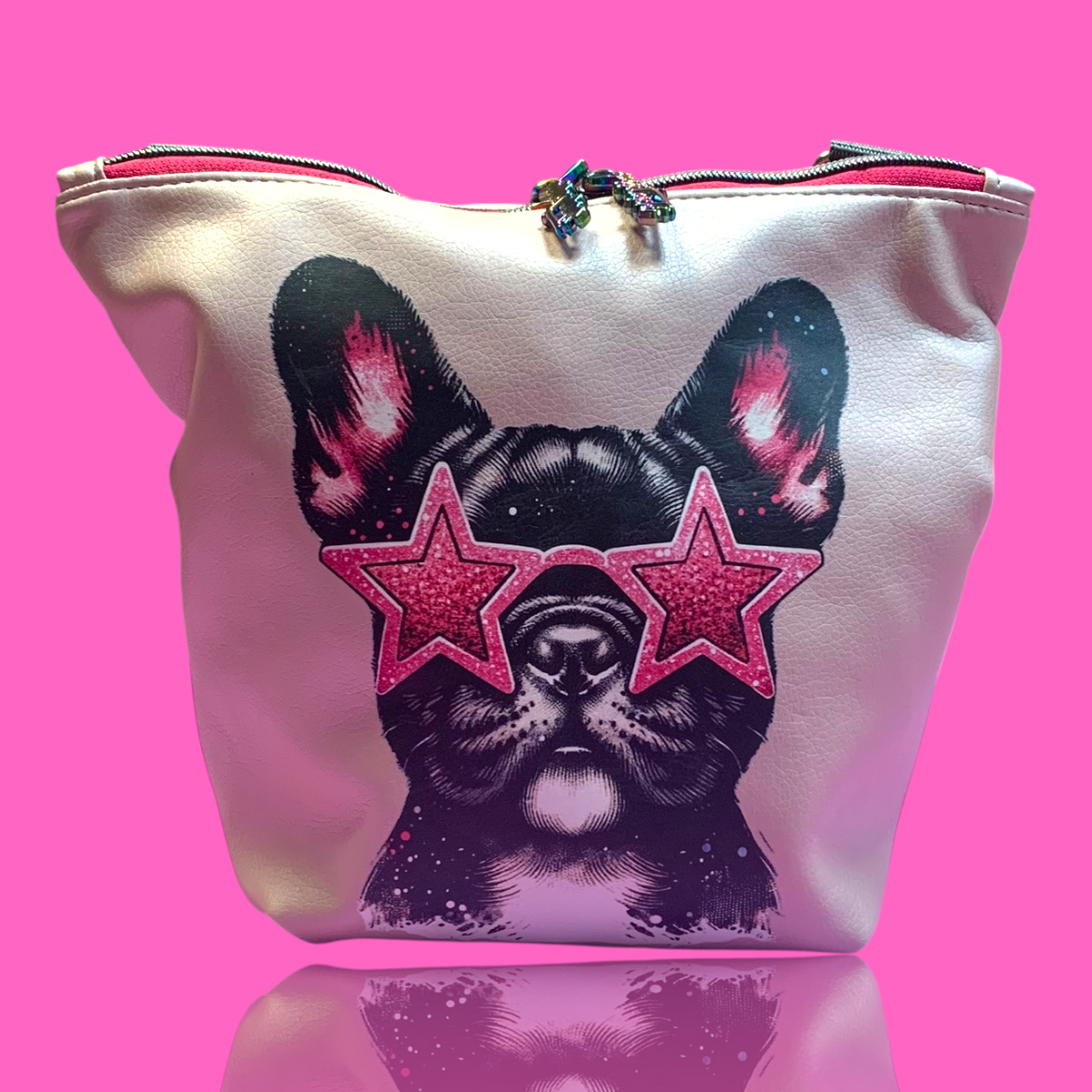 GassiTaschi® Shopper #024 Puderrosa Frenchie