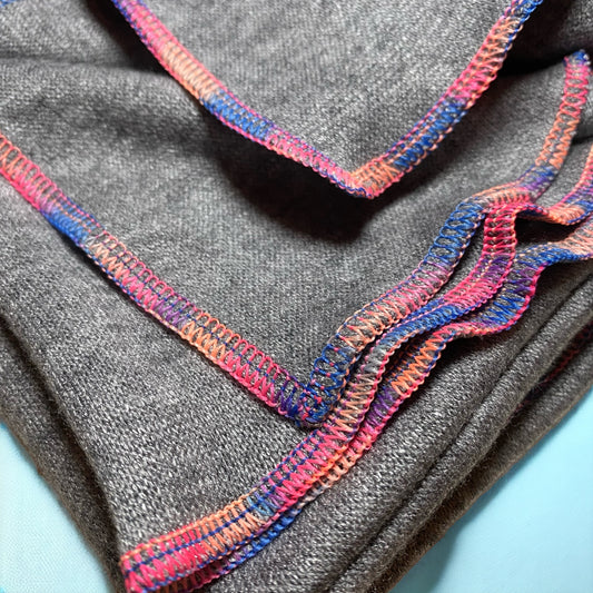 Poncho  Grau / Night Breeze