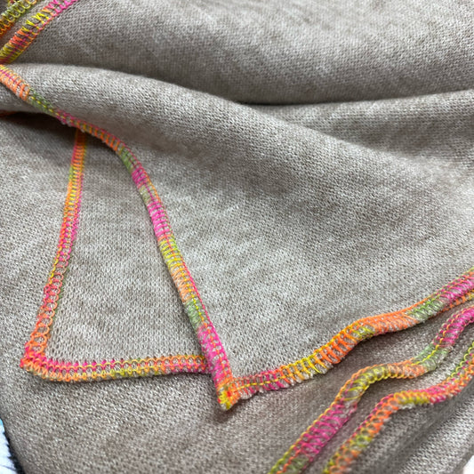 Poncho  Sand / Summer Breeze