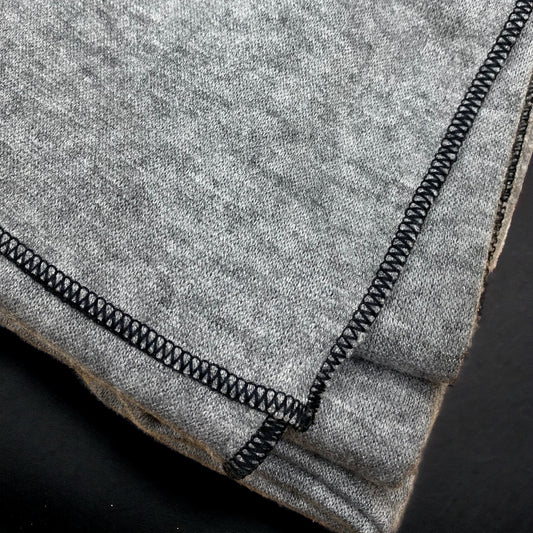 Poncho  Grau / Schwarz