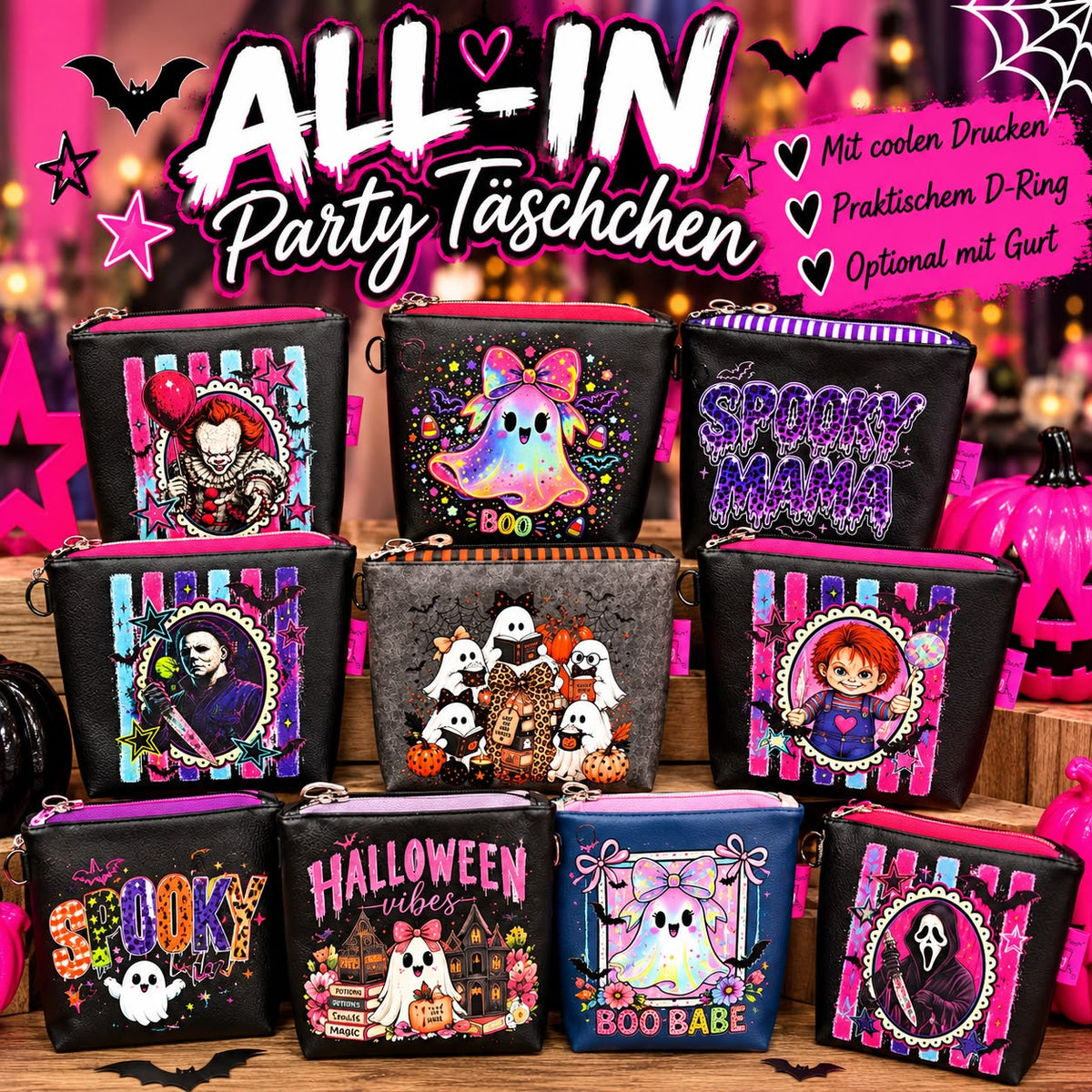 All-In Halloween Party Täschchen