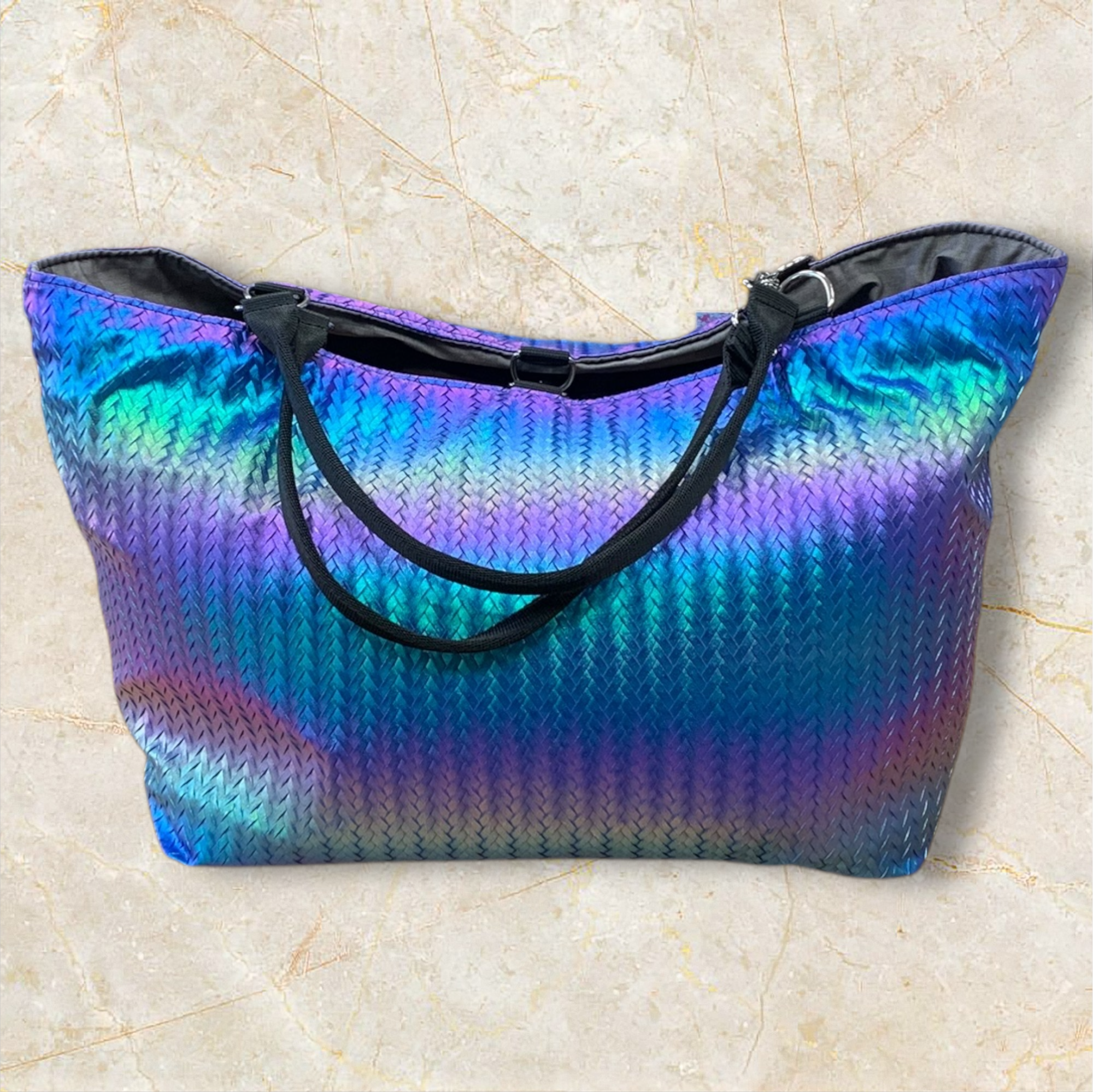 GassiTaschi® XXL Weekender Zopf blau